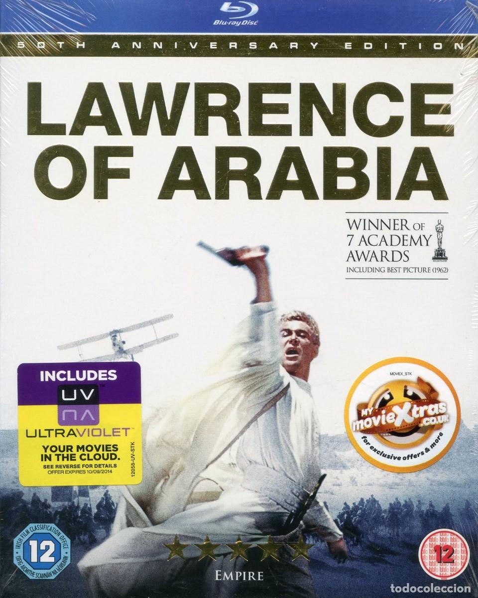 Cine: LAWRENCE DE ARABIA. EDICI&Oacute;N 50 ANIVERSARIO. De David Lena. Peter O'Toole, Omar Sharif, Alec Guinness