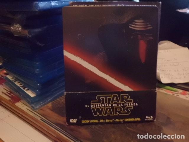 Cine: STAR WARS EL DESPERTAR DE LA FUERZA CAJA METALICA