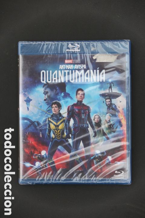 Cine: Blu-ray precintado ANT-MAN Y LA AVISPA QUANTUMANIA. Marvel. Nuevo a estrenar.