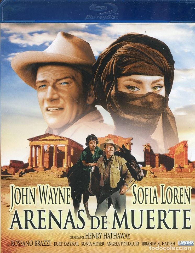 Cine: ARENAS DE MUERTE. De Henry Hathaway. SOPHIA LOREN, JOHN WAYNE.