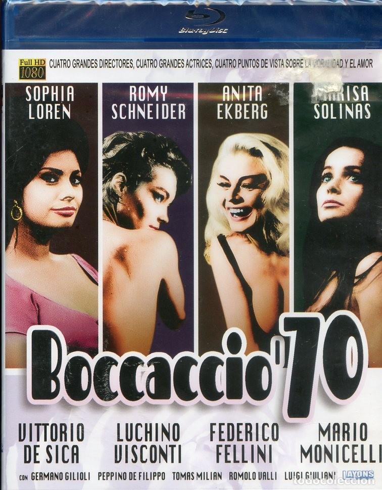Cine: BOCCACCIO'70. con Sophia Loren, Romy Schneider, Anita Ekberg, Marisa Solinas,