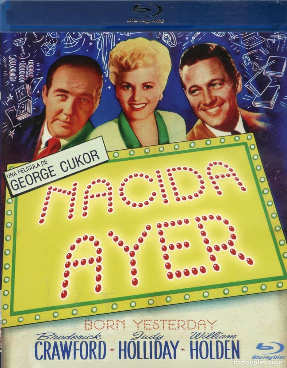 Cine: NACIDA AYER. De George Cukor. Judy Holliday, William Holden, Broderick Crawford.