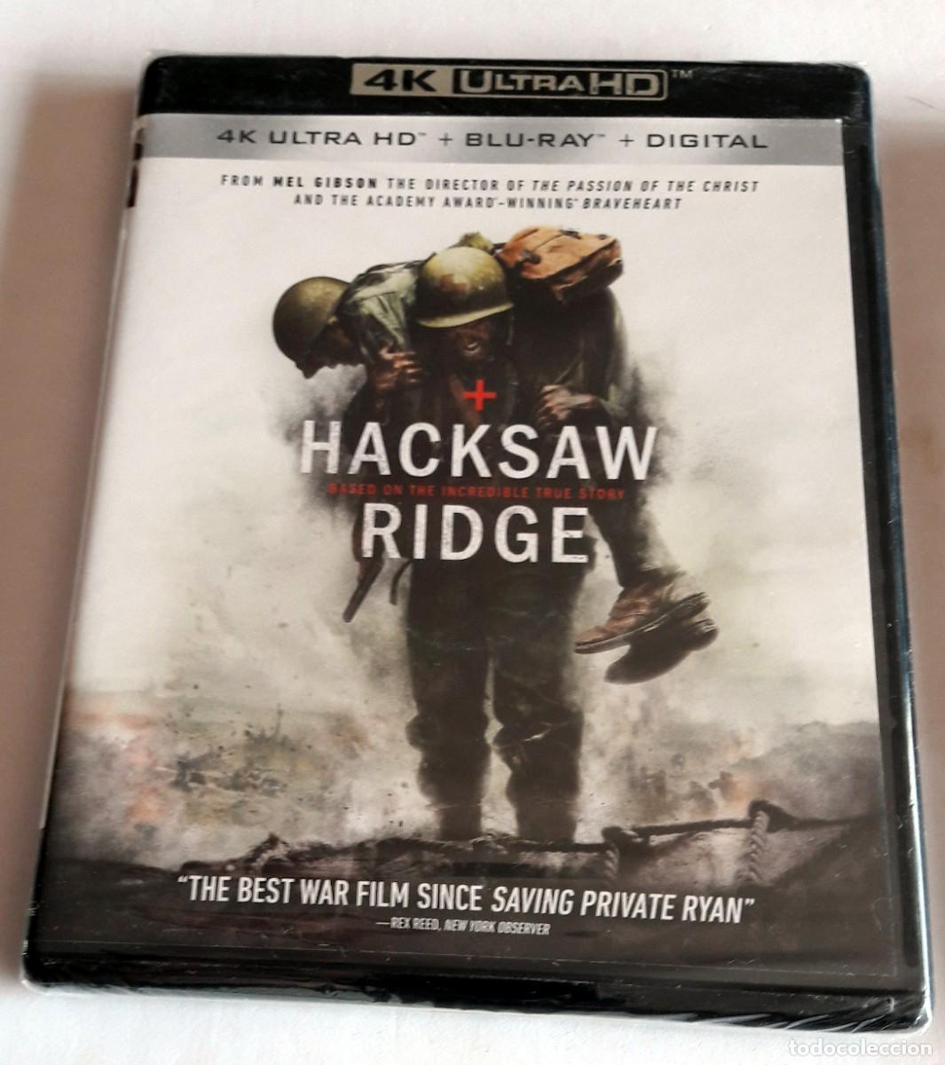 Cine: Hasta el ultimo hombre (Hacksaw Ridge) 4K UHD + Blu ray con Espa&ntilde;ol Latino