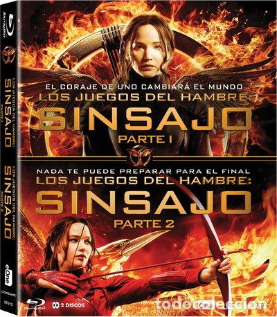 Cine: Pack Los Juegos del Hambre: Sinsajo Parte 1 + 2- 8435175970124