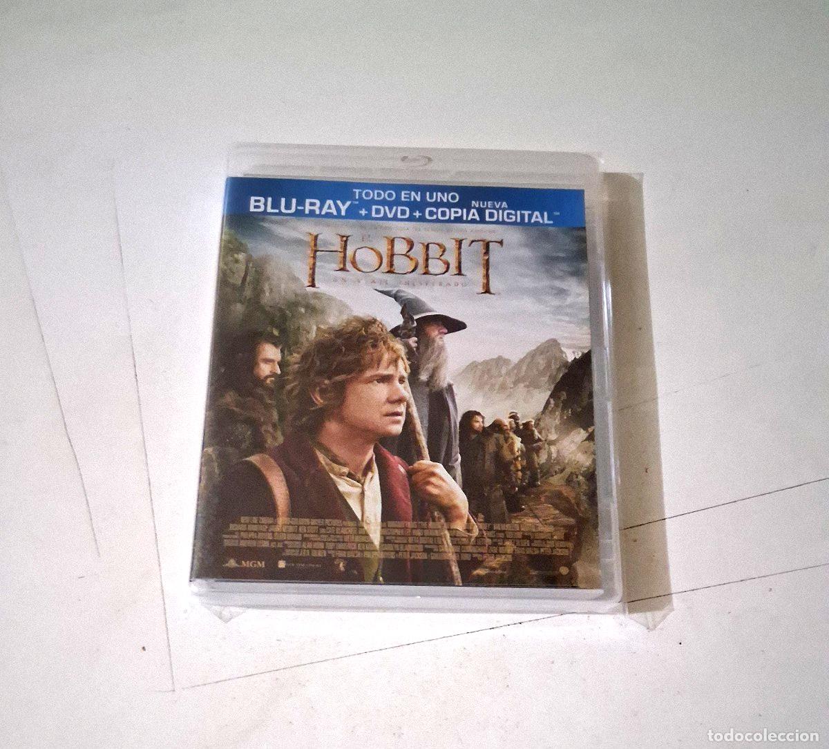 Cine: BLU-RAY &rdquo;EL HOBBIT UN VIAJE INESPERADO&rdquo; COMO NUEVO +DVD PETER JACKSON