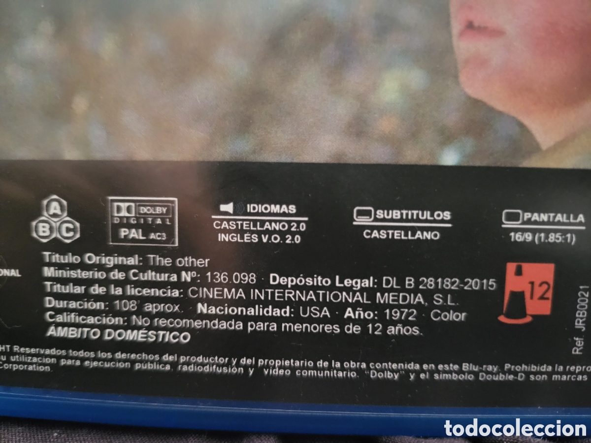 Cine: El otro Blu-ray 1972 - Foto 4