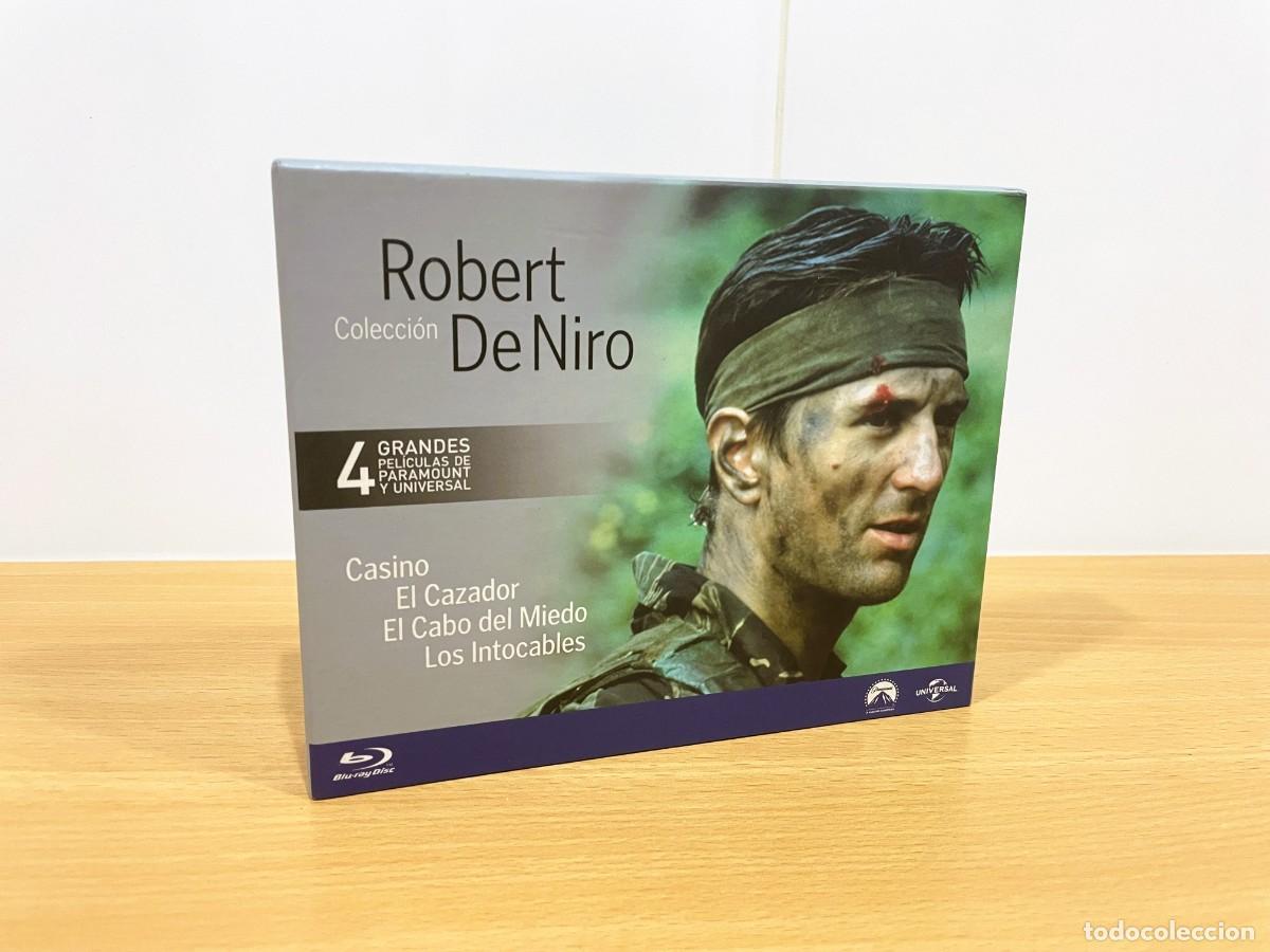 Cine: PACK BLU-RAY 4 DISCOS CINE CON ROBERT DE NIRO - CASINO, EL CAZADOR, INTOCABLES Y EL CABO DEL MIEDO