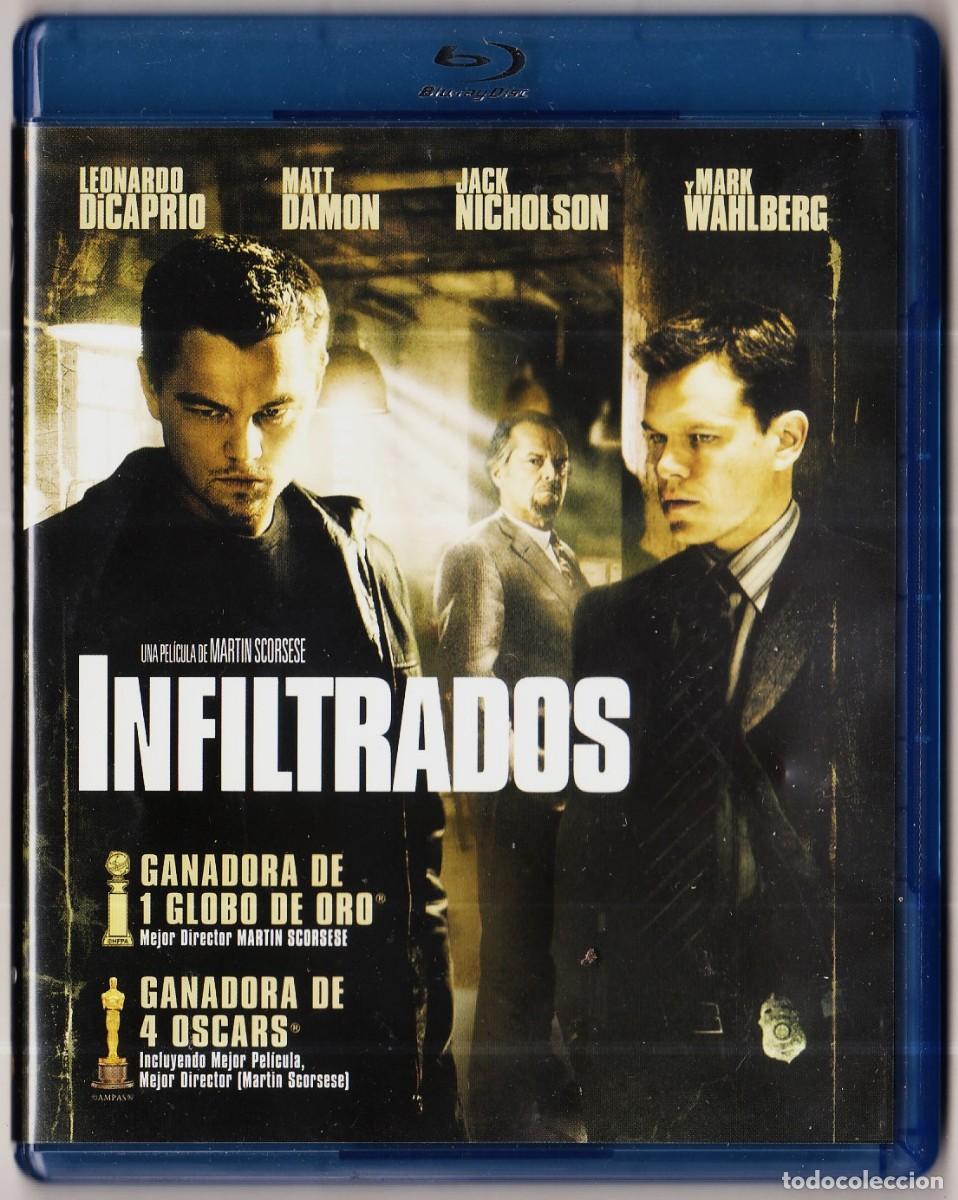 Cine: INFILTRADOS (Blu-Ray) de Martin Scorsese con Leonardo DiCaprio, Matt Damon.