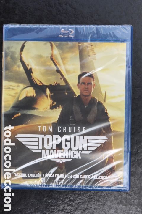 Cine: Blu-ray precintado TOP GUN MAVERICK. 2022. Tom Cruise. Nuevo a estrenar.