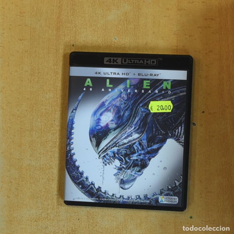 Cine: ALIEN 4K - BLURAY - Combina y ahorra en el env&iacute;o