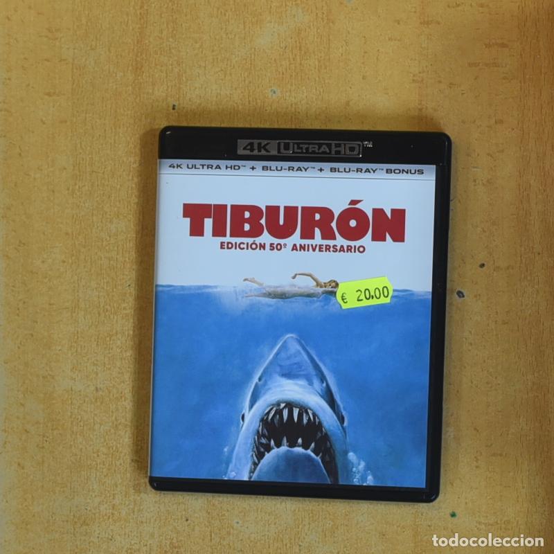 Cine: TIBURON 4K - BLURAY - Ampl&iacute;a tu colecci&oacute;n