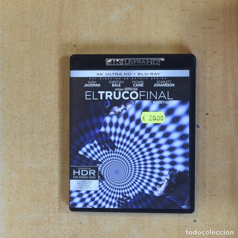 Cine: EL TRUCO FINAL 4K - BLURAY - Combina y ahorra en el env&iacute;o