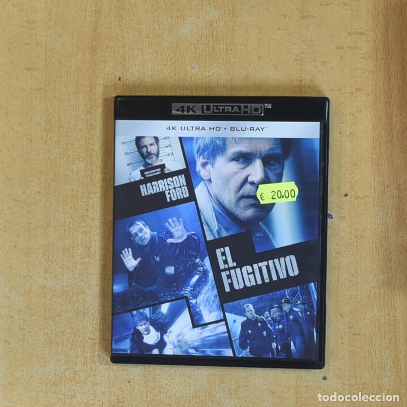 Cine: EL FUGITIO 4K - BLURAY - Env&iacute;o r&aacute;pido y bien embalado