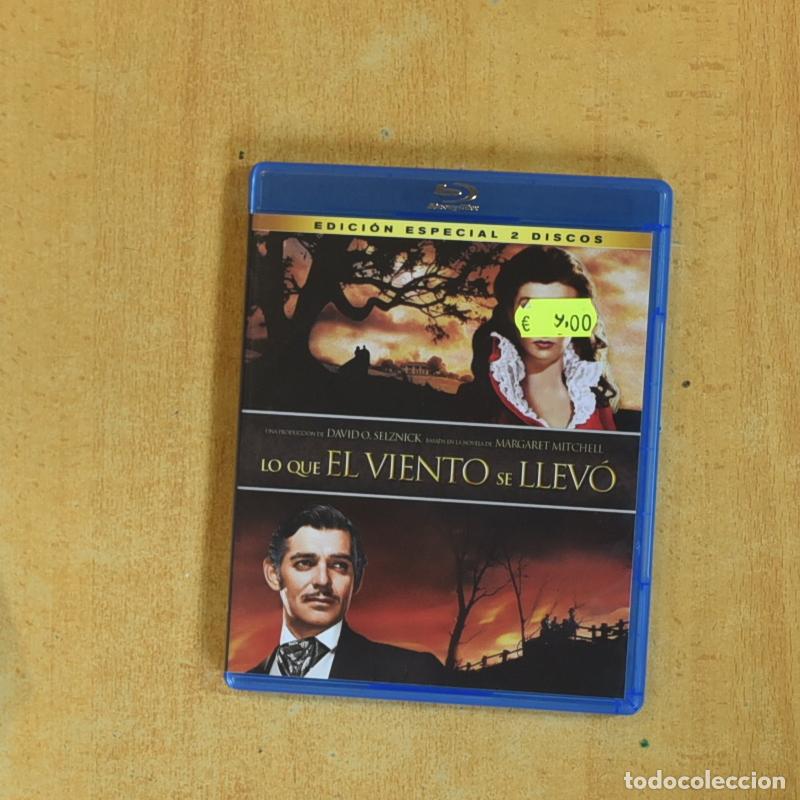 Cine: LO QUE EL VIENTO SE LLEVO - BLURAY
