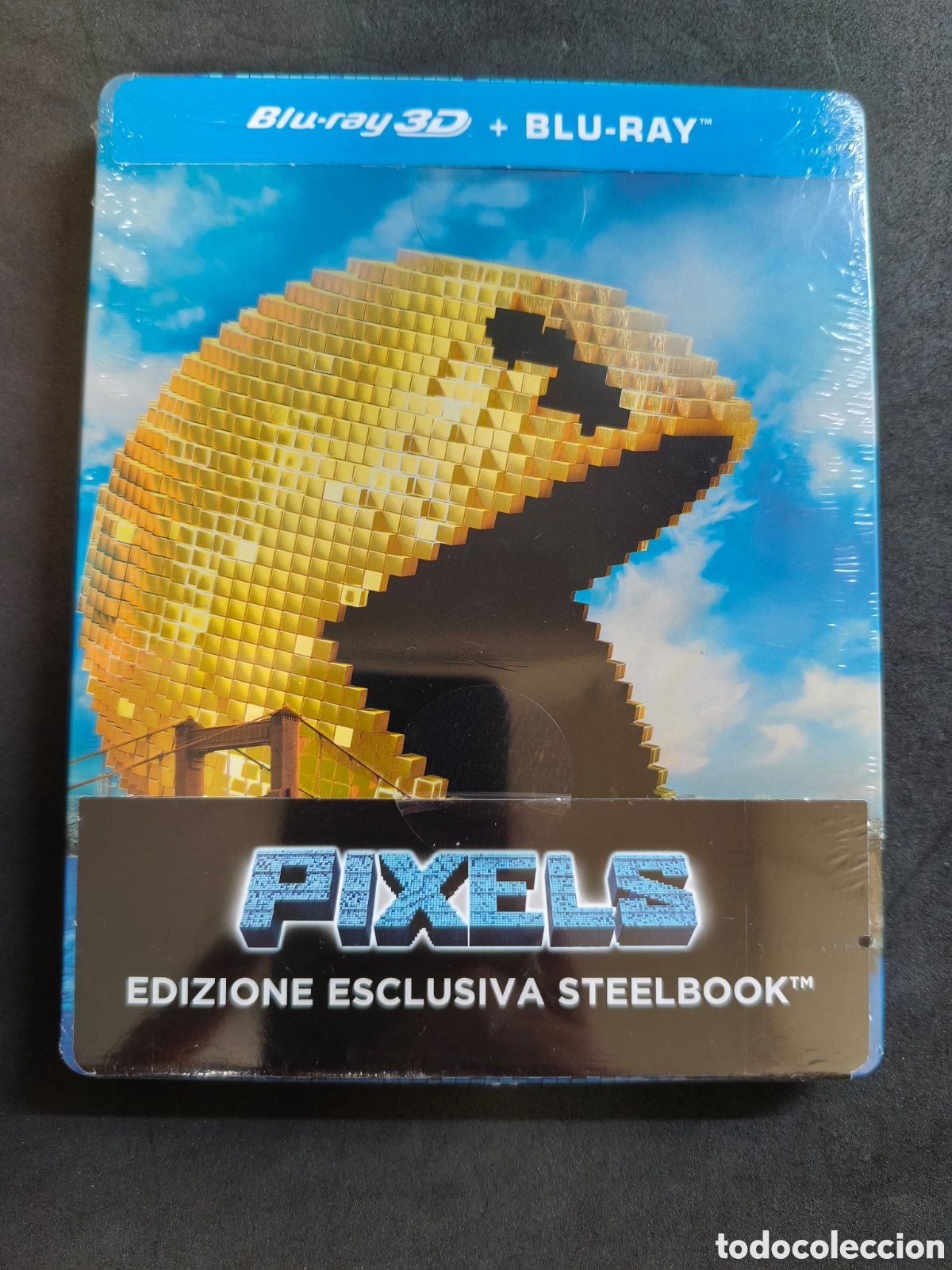 Cine: Pixels Blu-ray 3D + Blu-ray Steelbook