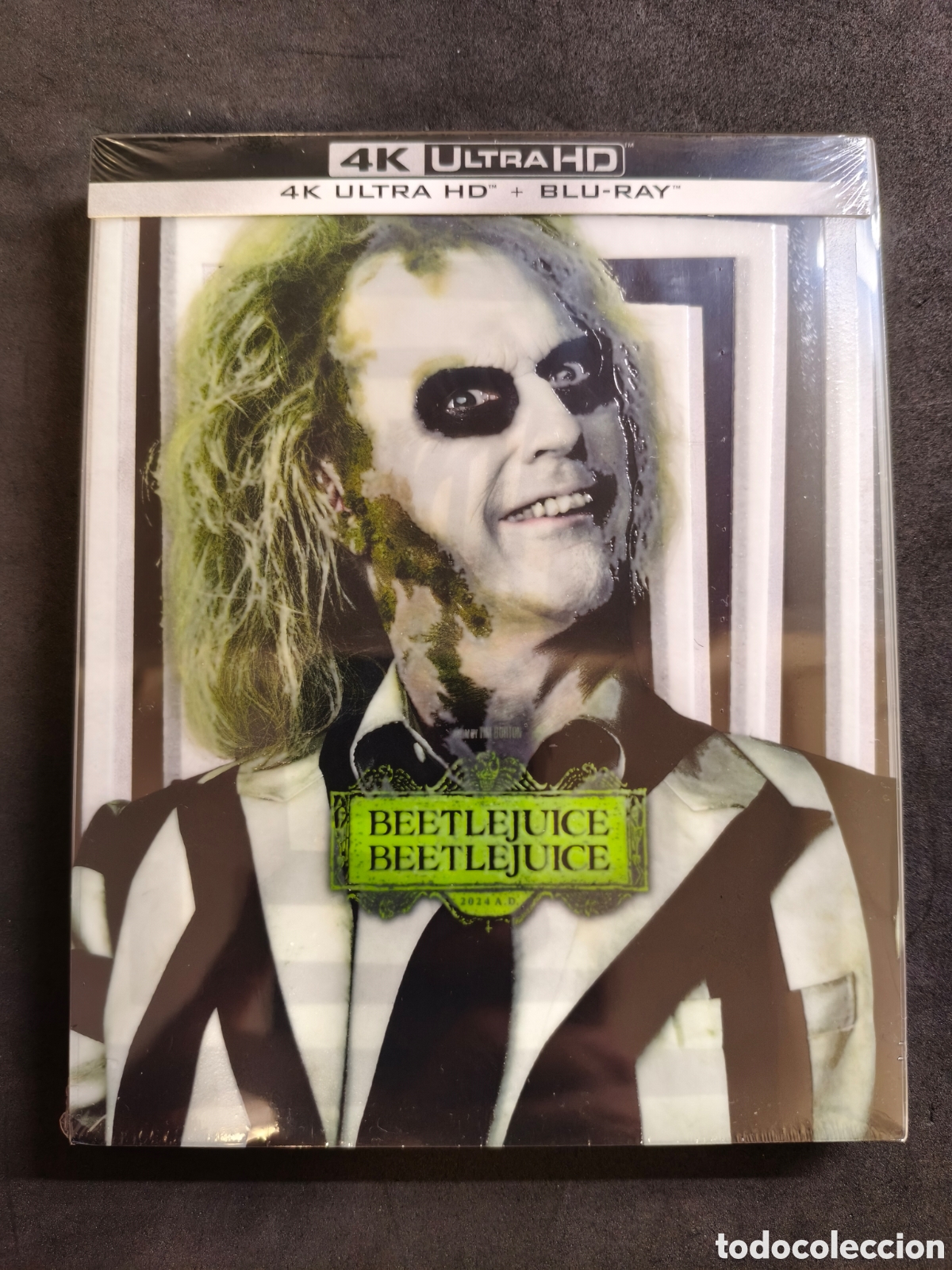 Cine: Beetlejuice Bitelch&uacute;s Steelbook 4K UHD + Blu-ray