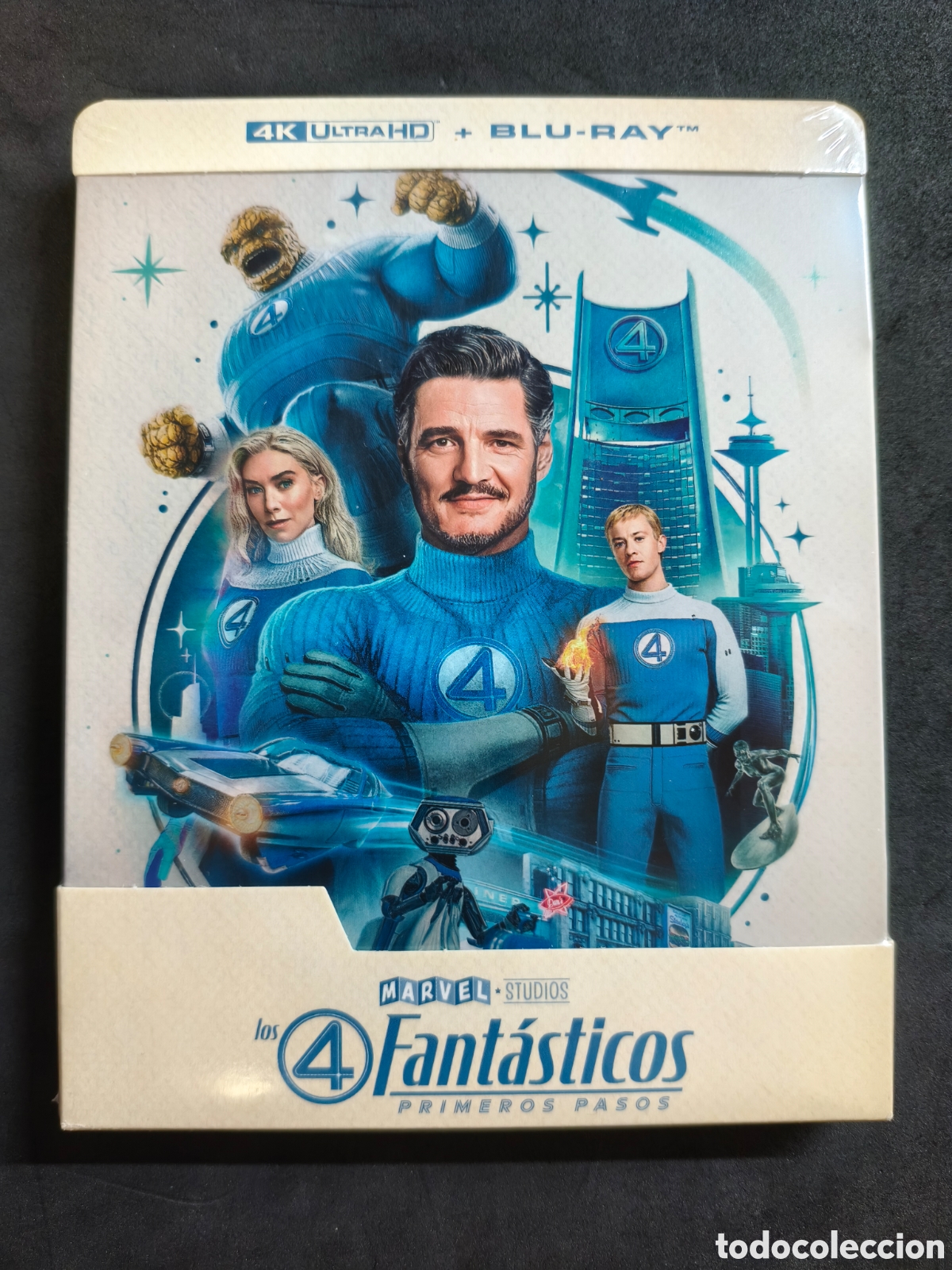Cine: Los 4 Fant&aacute;sticos Steelbook 4K UHD Blu-ray