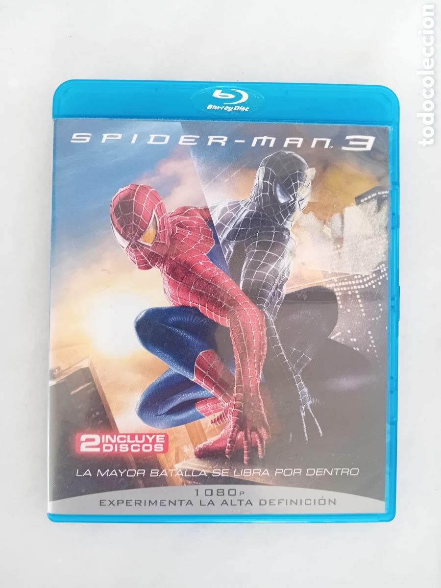 Cine: Blu-ray pel&iacute;cula Spider-Man 3.