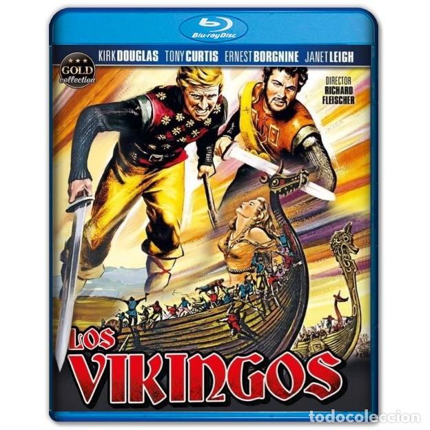 Cine: LOS VIKINGOS Bluray (Aventuras, Richard Fleischer)