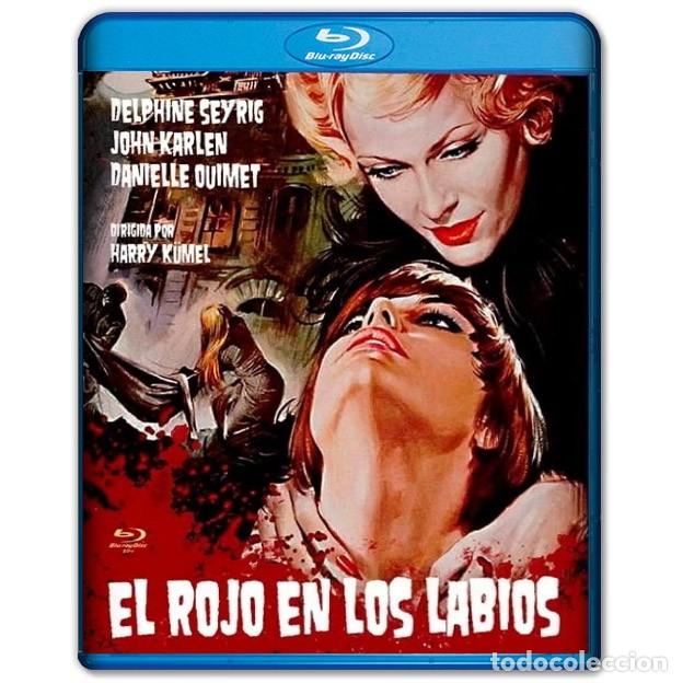 Cine: EL ROJO EN LOS LABIOS Bluray (Terror, Thriller, Vampiros)