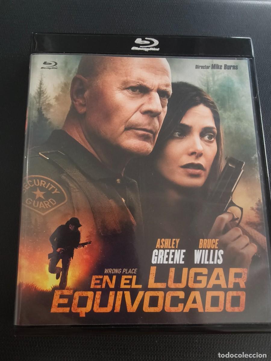 Cine: BLU RAY - EN EL LUGAR EQUIVOCADO - BRUCE WILLIS - LEER CONDICIONES DE VENTA