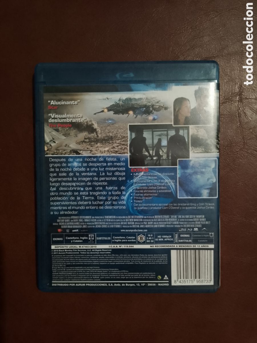 Cine: SKYLINE - BLU - RAY - 2010 - Foto 2
