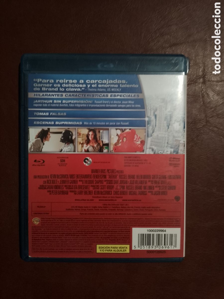 Cine: ARTHUR EL SOLTERO DE ORO - BLU - RAY - Foto 2