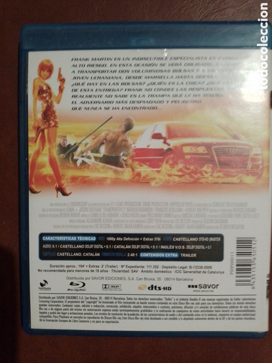 Cine: TRANSPORTER 3 - BLU - RAY - Foto 2
