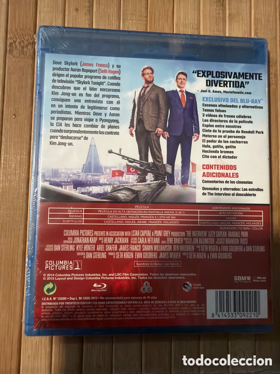 Cine: The Interview BLU-RAY PRECINTADO - Foto 2
