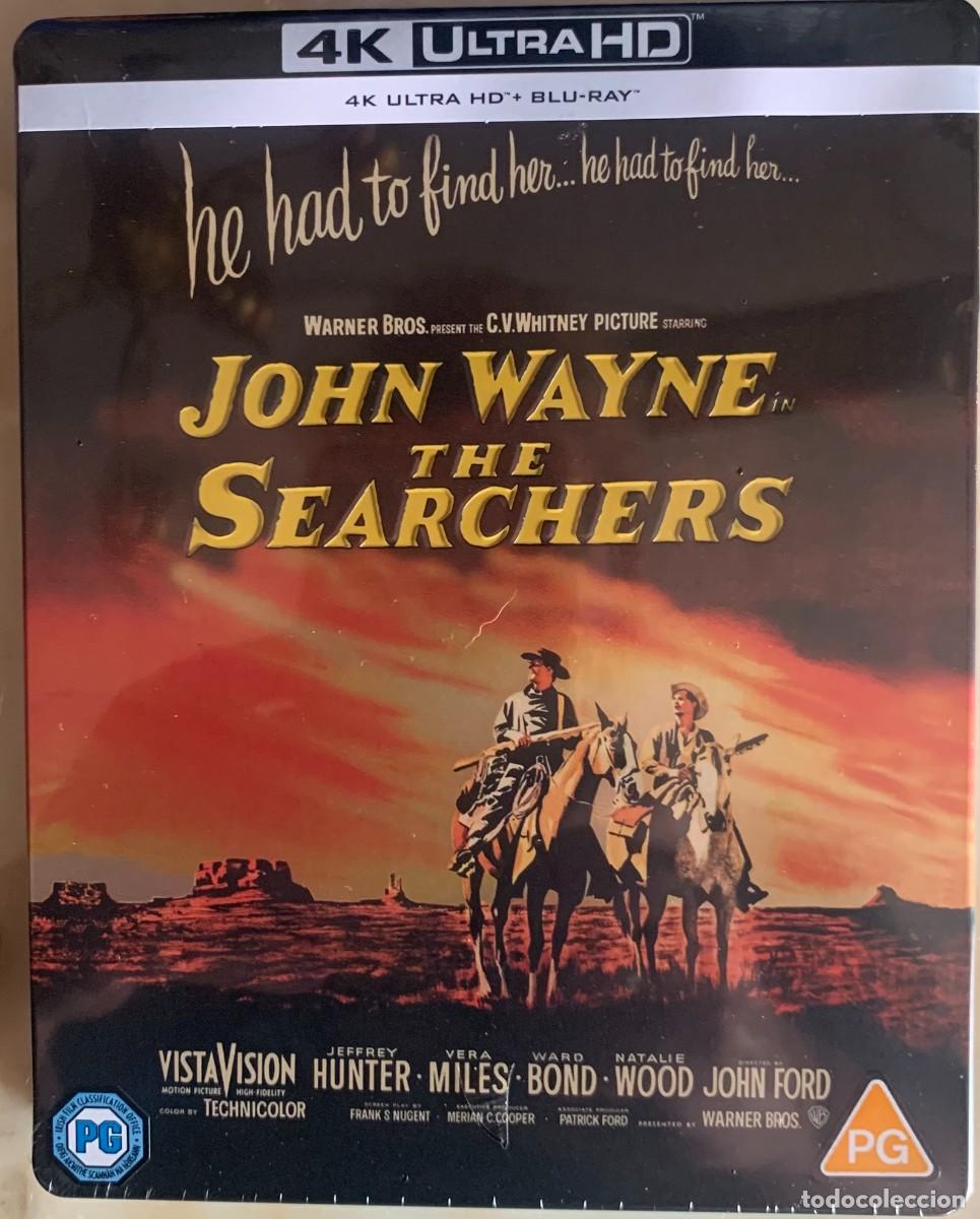 Cine: THE SEARCHERS (John Ford, 1956) - EDICION METALICA 4K UHD + BLU RAY - IMPORTACION