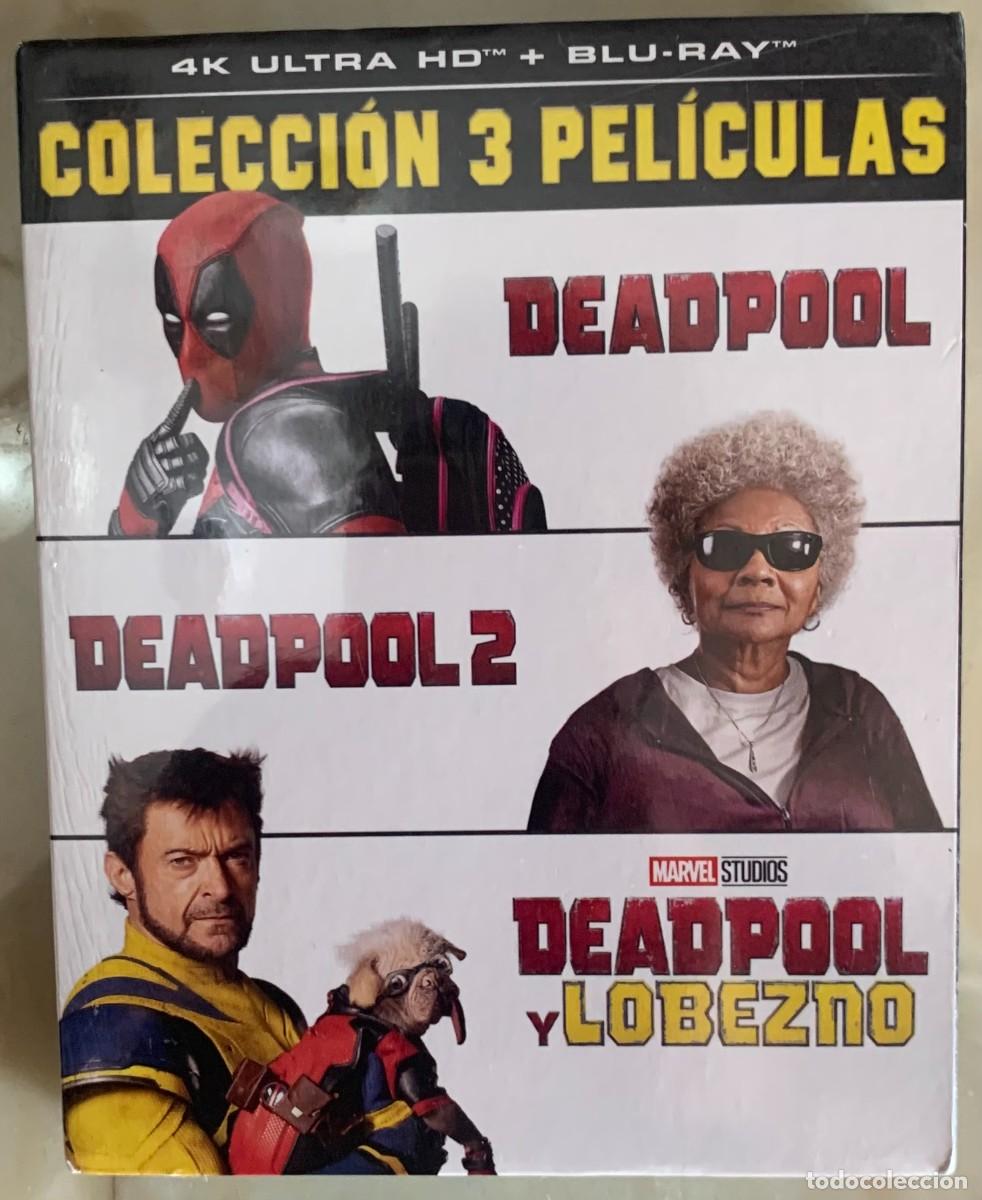 Cine: TRILOGIA DEADPOOL: DEADPOOL 1,2 Y DEADPOOL Y LOBEZNO - ED. 4K UHD + BLU RAY