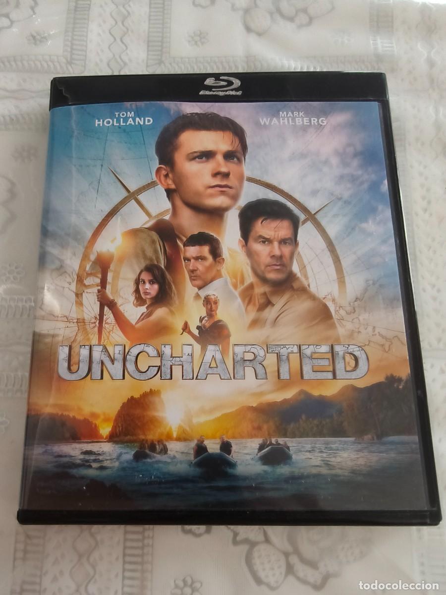 Cine: BLU RAY - UNCHARTED - MARK WAHLBERG , TOM HOLLAND - LEER CONDICIONES DE VENTA