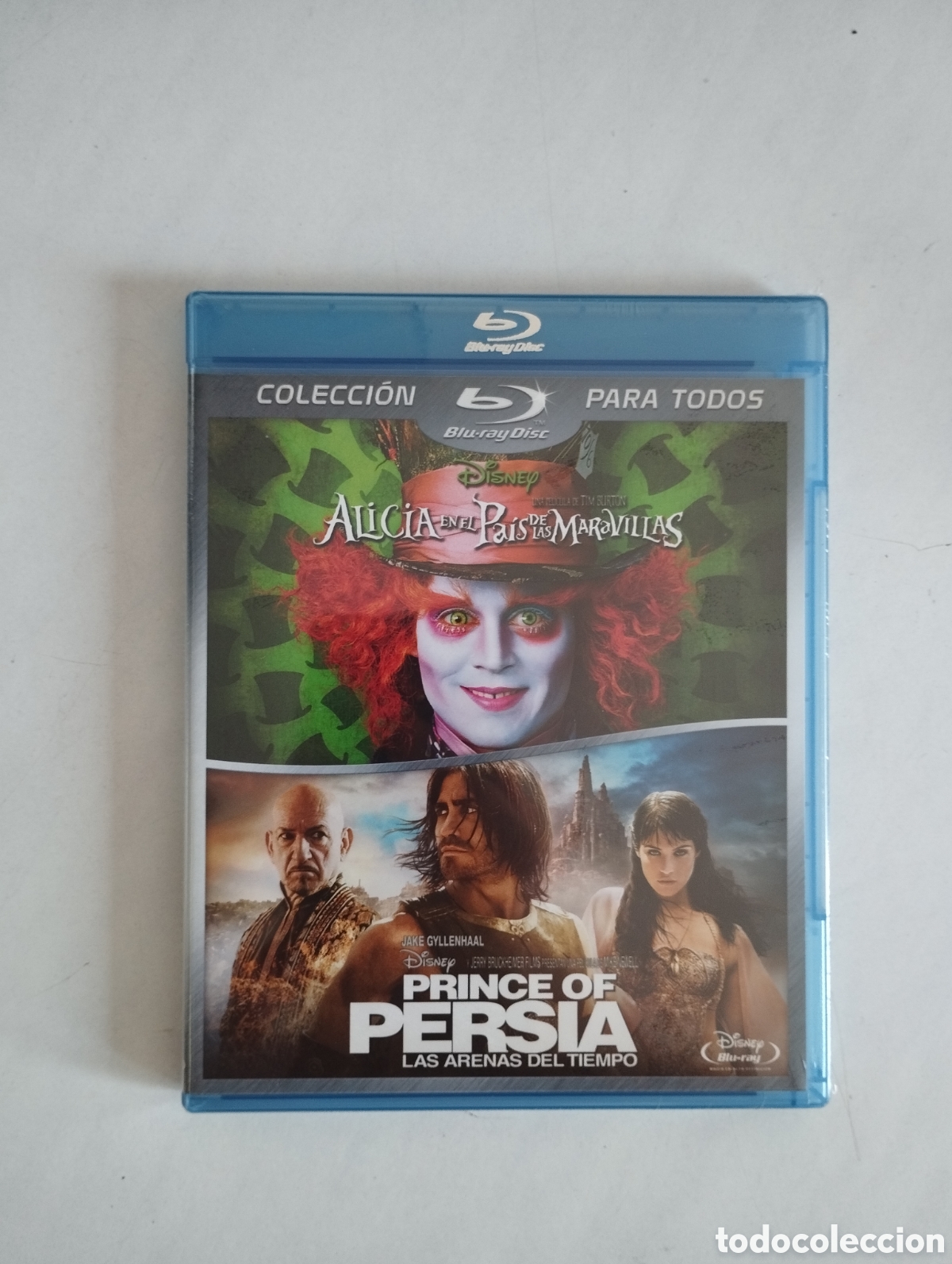 Cine: 2 PELICULA BLU-RAY ALICIA EN EL PAIS DE LAS MARAVILLAS/PRINCE OF PERSIA SIN ABRIR PRECINTADA