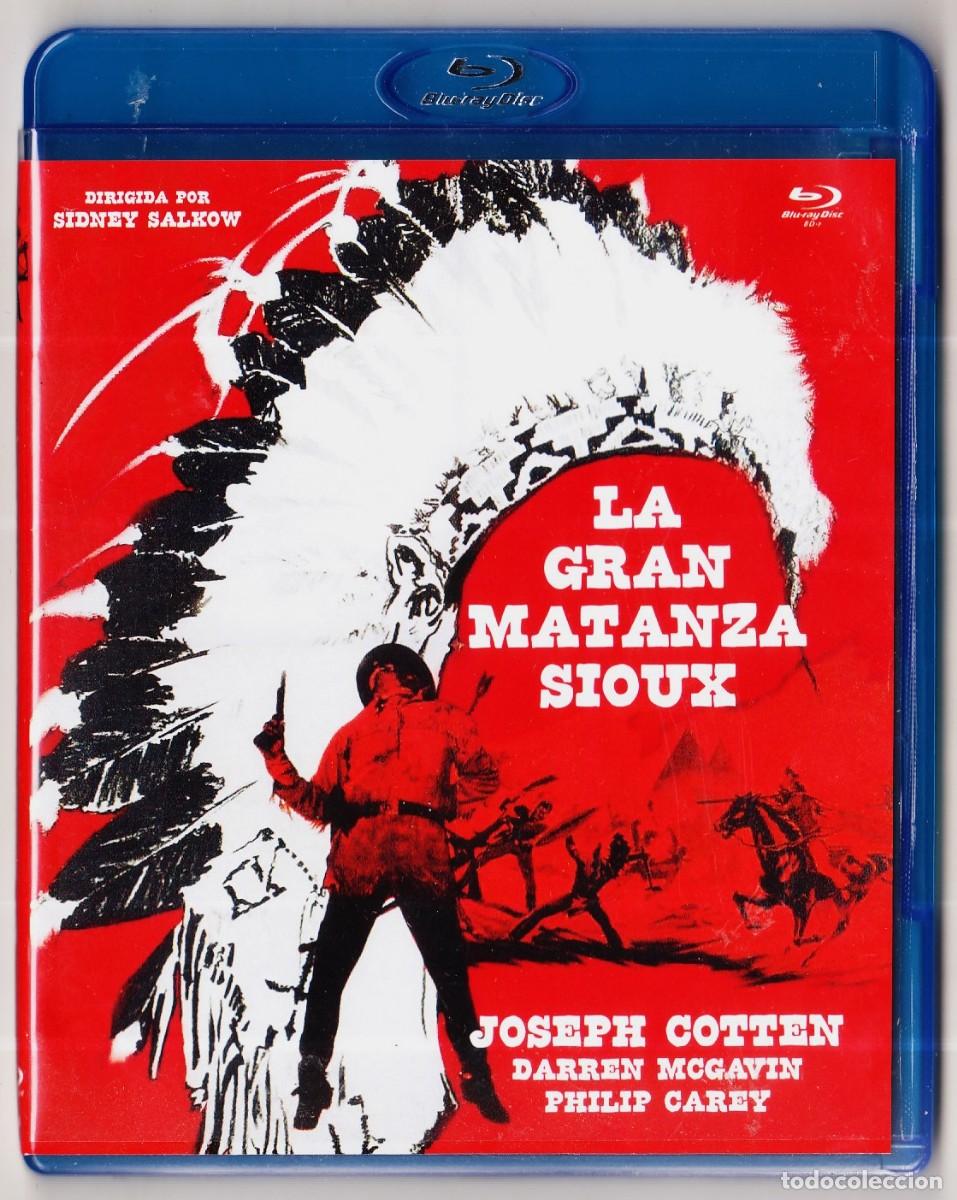 Cine: LA GRAN MATANZA SIOUX (Blu-Ray) de Sidney Salkow con Joseph Cotten.