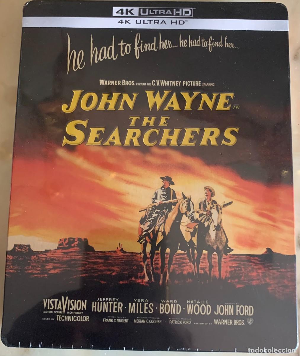 Cine: THE SEARCHERS (John Ford, 1956) - EDICION METALICA 4K UHD + BLU RAY - IMPORTACION