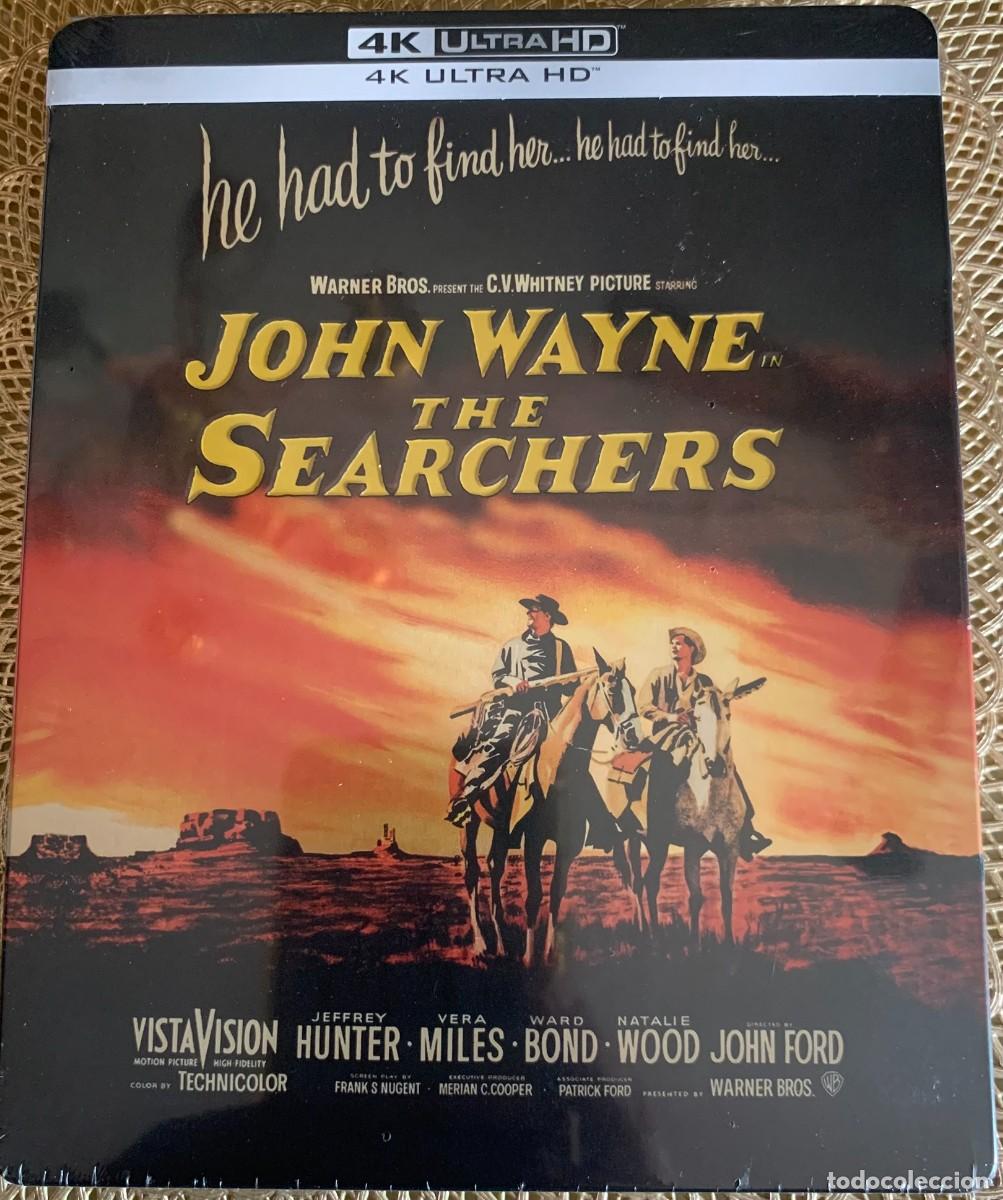 Cine: THE SEARCHERS (John Ford, 1956) - EDICION METALICA 4K UHD + BLU RAY - IMPORTACION