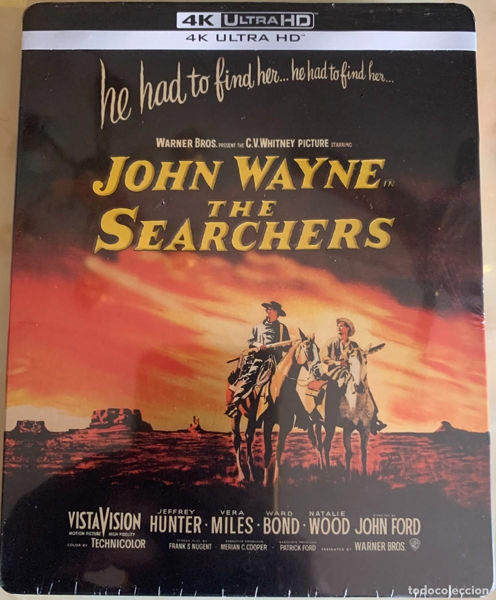 Cine: THE SEARCHERS (John Ford, 1956) - EDICION METALICA 4K UHD + BLU RAY - IMPORTACION