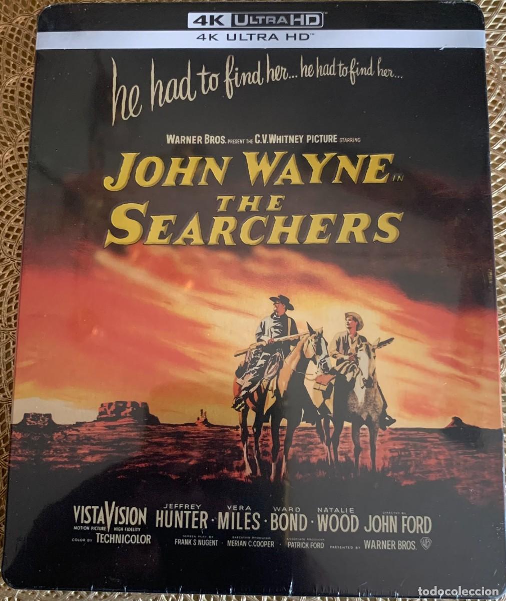 Cine: THE SEARCHERS (John Ford, 1956) - EDICION METALICA 4K UHD + BLU RAY - IMPORTACION