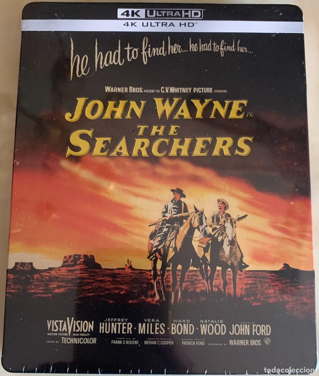 Cine: THE SEARCHERS (John Ford, 1956) - EDICION METALICA 4K UHD + BLU RAY - IMPORTACION