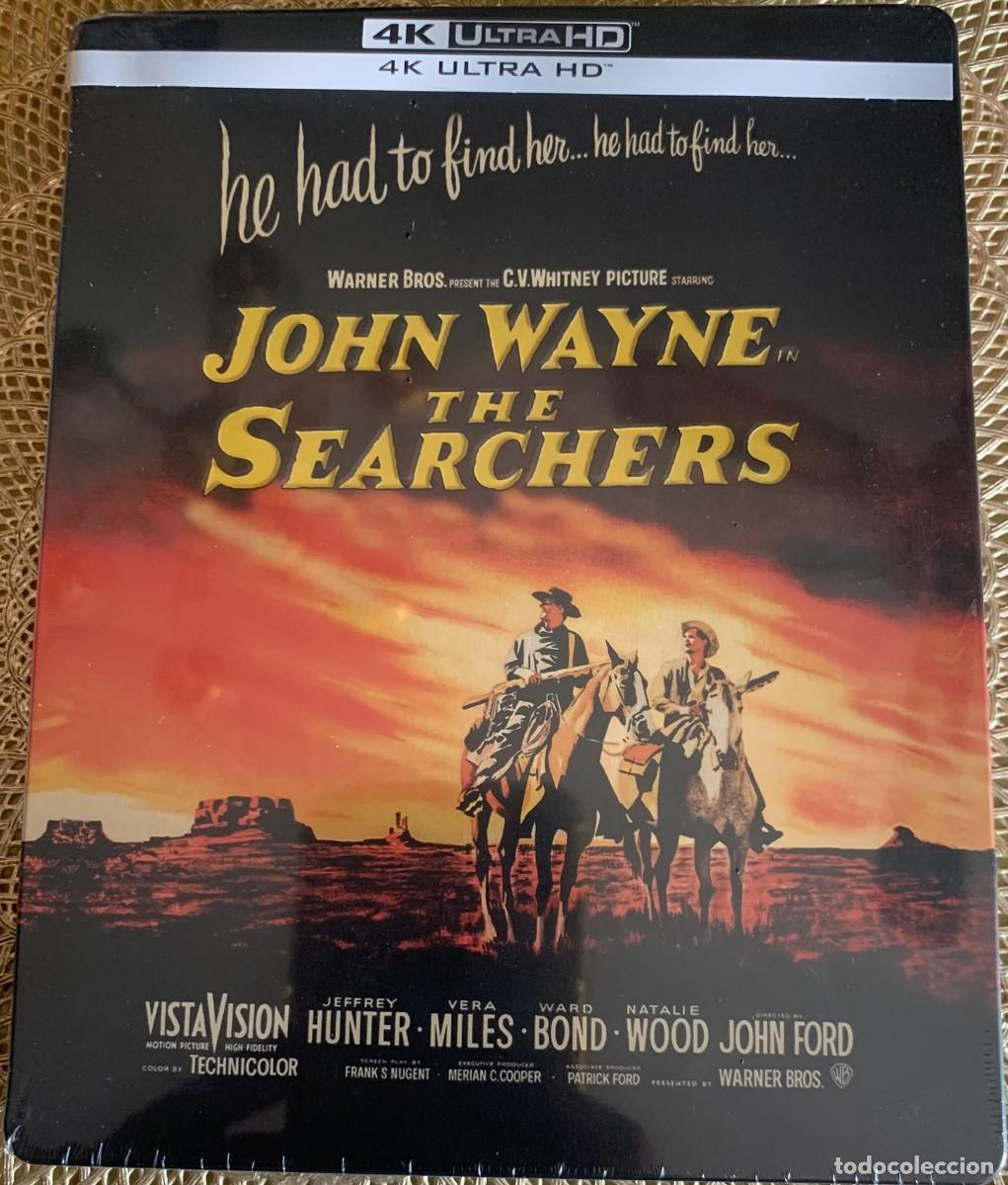 Cine: THE SEARCHERS (John Ford, 1956) - EDICION METALICA 4K UHD + BLU RAY - IMPORTACION