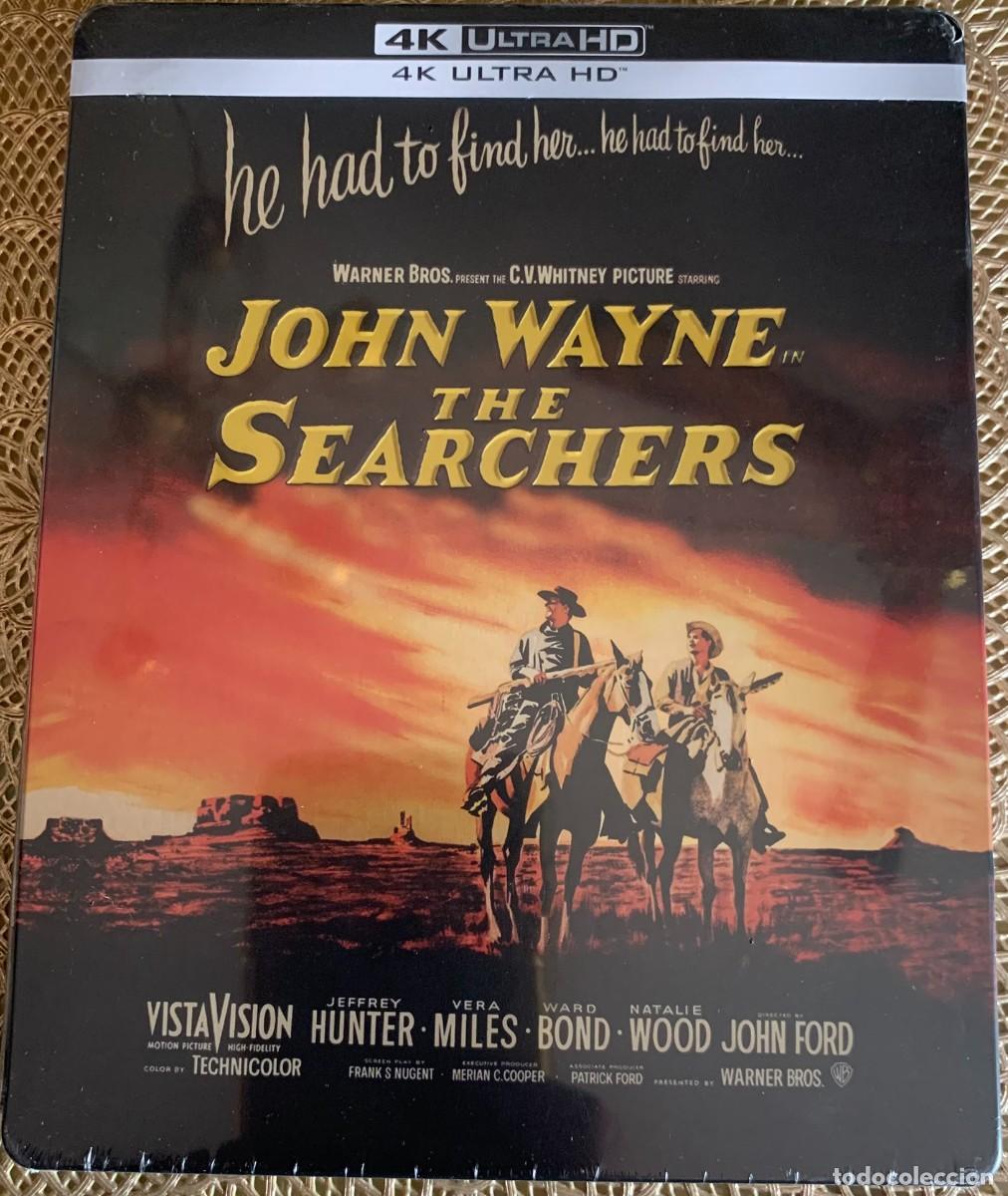 Cine: THE SEARCHERS (John Ford, 1956) - EDICION METALICA 4K UHD + BLU RAY - IMPORTACION