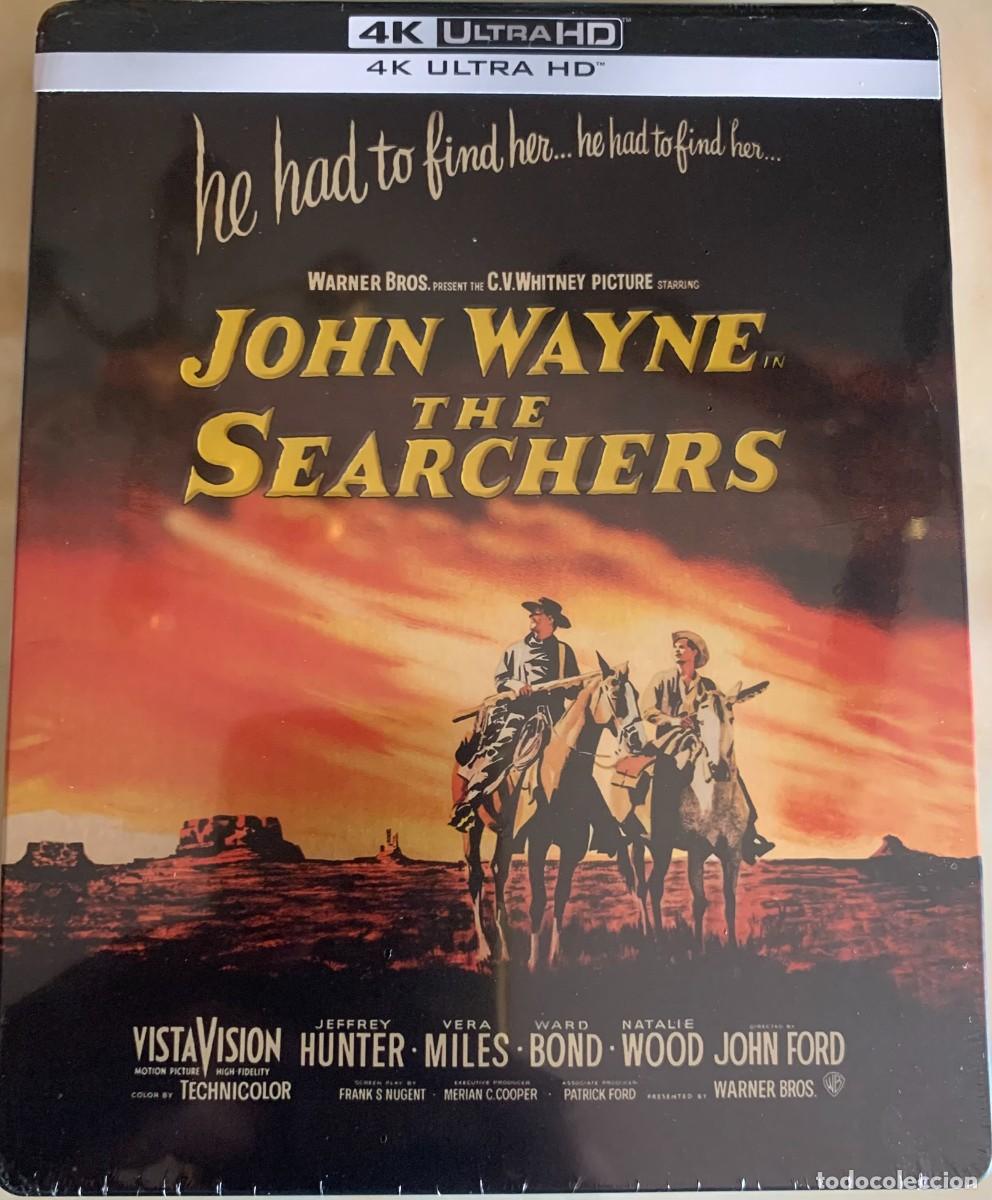 Cine: THE SEARCHERS (John Ford, 1956) - EDICION METALICA 4K UHD + BLU RAY - IMPORTACION