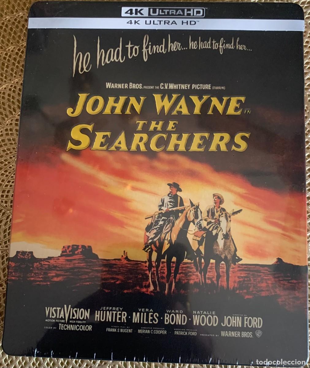 Cine: THE SEARCHERS (John Ford, 1956) - EDICION METALICA 4K UHD + BLU RAY - IMPORTACION
