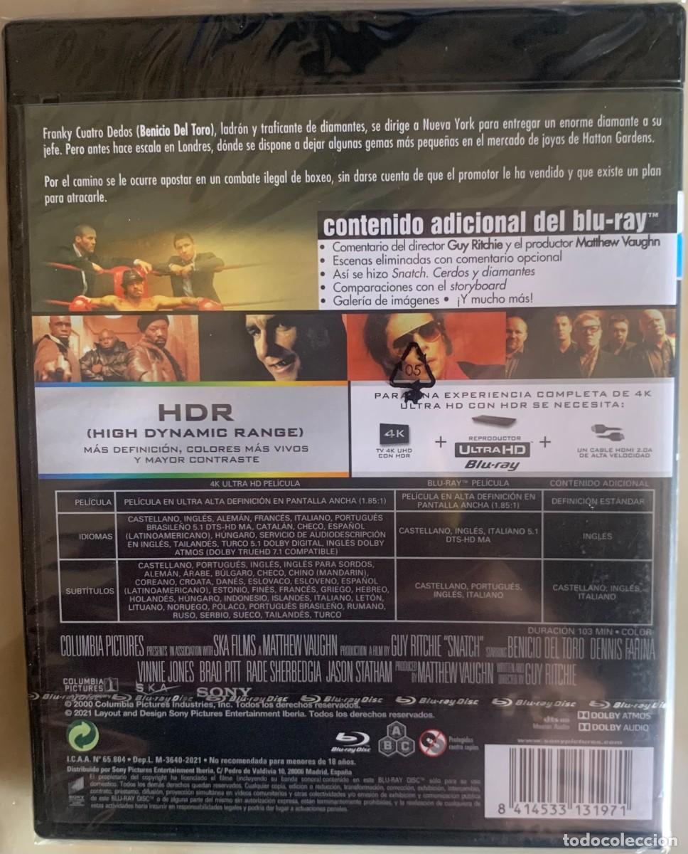 Cine: SNATCH CERDOS Y DIAMANTES (Guy Ritchie, 2000) - EDICION 4K UHD - Foto 2
