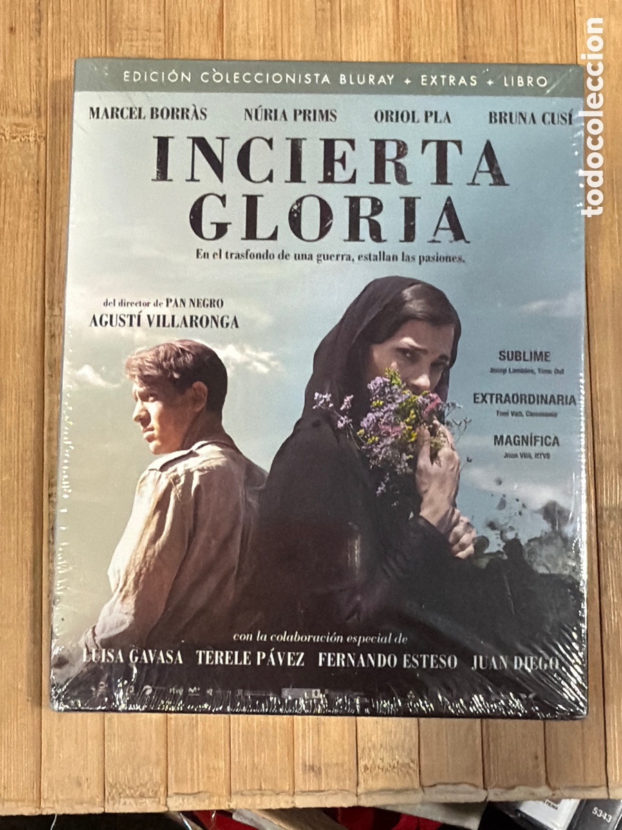 Cine: Incierta Gloria ( Edici&oacute;n Coleccionista) BLU-RAY PRECINTADO