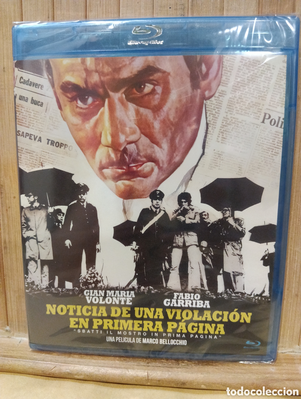 Cine: Noticia de una violaci&oacute;n en primera p&aacute;gina -Blu-ray precintado