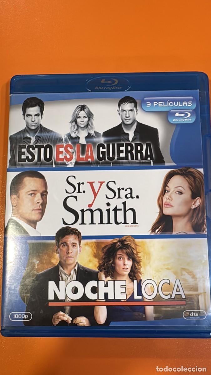 Cine: Esto Es La Guerra/ Sr Y Sra Smith/ Noche Loca - Bd Tri [Blu-ray]