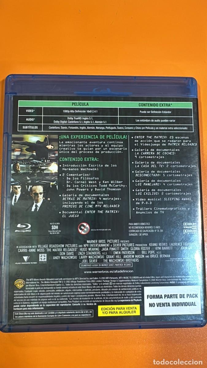 Cine: Matrix Reloaded [Blu-ray] Blu-Ray - Foto 2