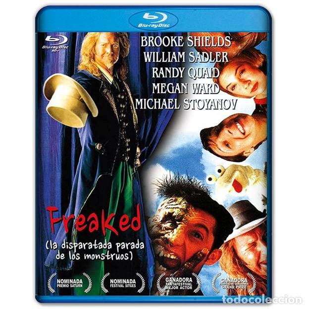 Cine: FREAKED Bluray (Sci-Fi, Fant&aacute;stico, Monstruos)
