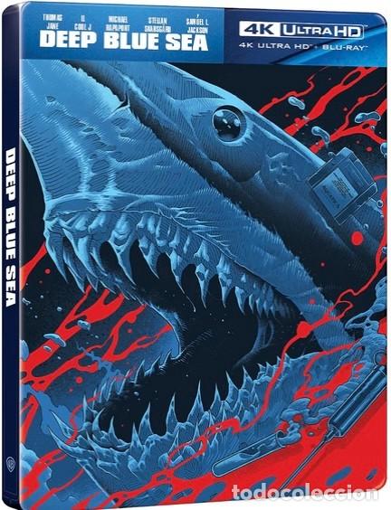 Cine: Deep Blue Sea (Renny Harlin, 1999) - Edicion METALICA 4K UHD + BLURAY